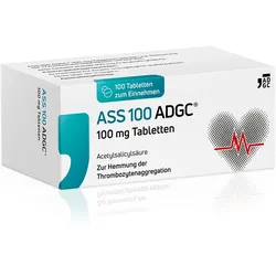 ASS 100 ADGC 100 mg Tabletten 100 St