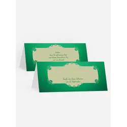 Tischkarten Taufe selbst gestalten mit Spruch und Fotos im Onlinedesigner bei Meine-Kartenmanufaktur.de