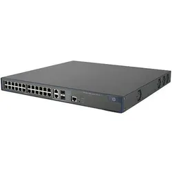 HPE 3100-24-PoE v2 EI Switch (26 Ports), Netzwerk Switch, Schwarz