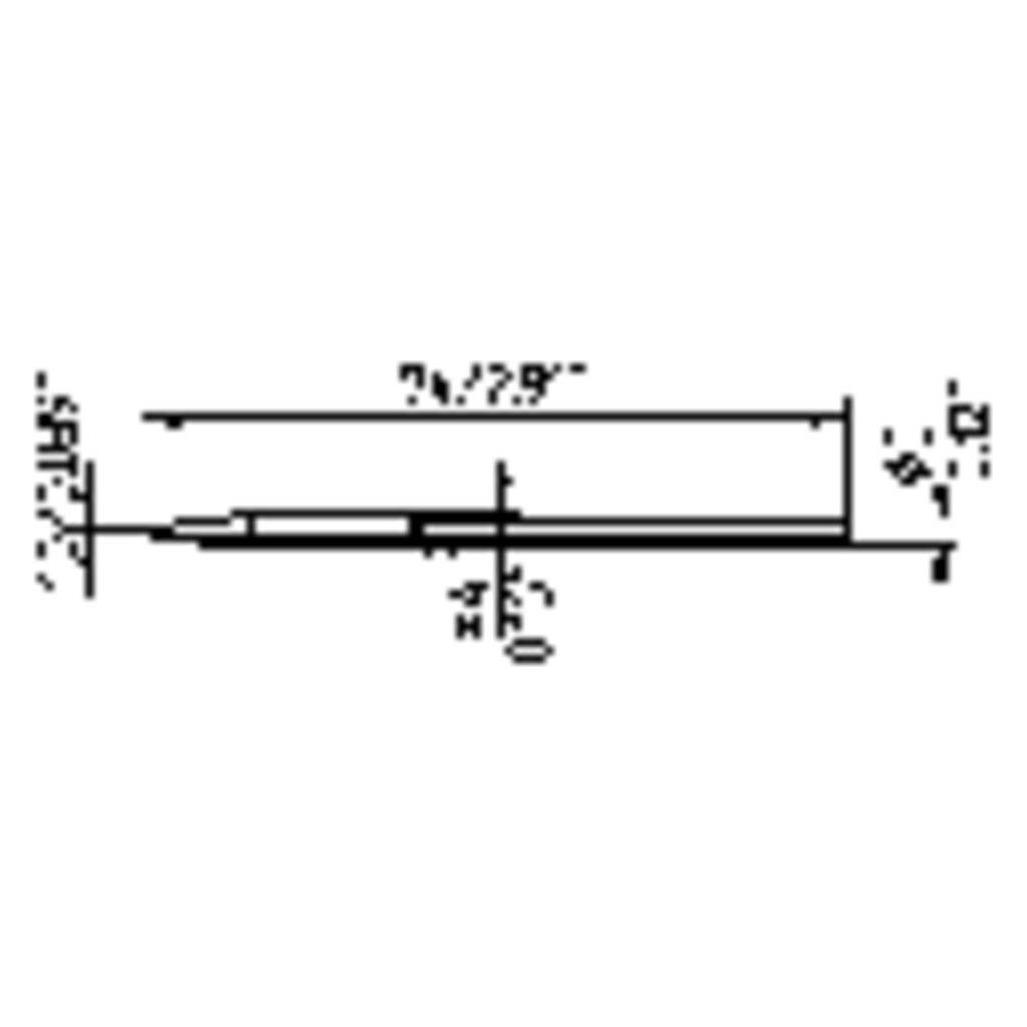 Ersa Lötspitze Typ 212 für Micro tool (Lötspitze) (0212CD)