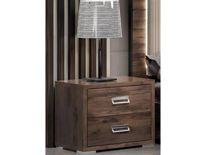 Xlmoebel Nachttisch Brauner Nachttisch aus Holz mit stilvollem Design für das Schlafzimmer (1-St., Nachttisch), Hergestellt in Europa