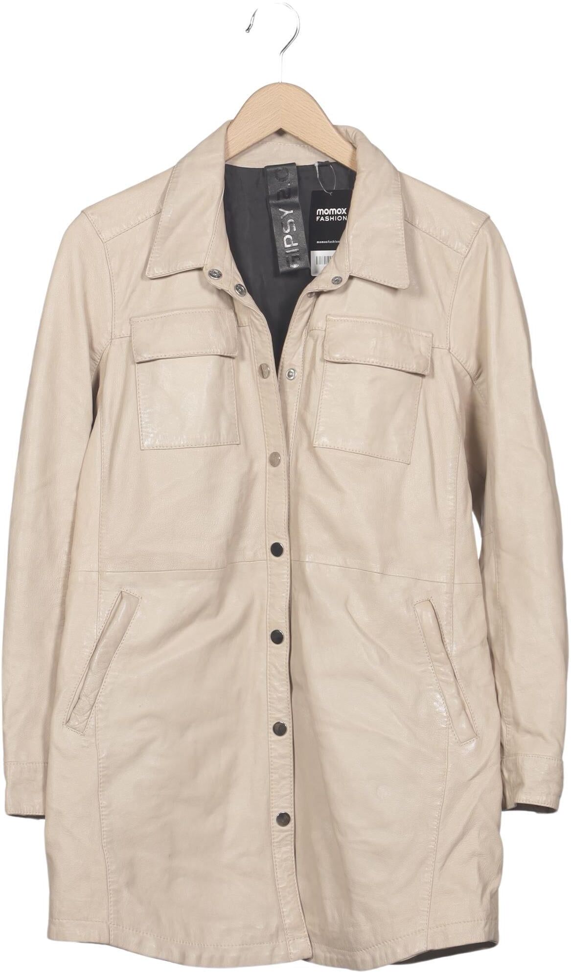 Gipsy Damen Mantel, Beige, Gr. S, kein / Etikett - Second Hand
