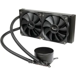 Intertech INTER-TECH Argus Iceman B-240 AiO - Wasserkühlung für alle gängigen Sockeltypen, CPU Wasserkühler, Schwarz