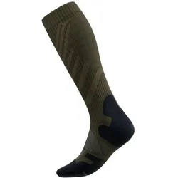 Bauerfeind, Herren, Sportsocken, Outdoor Merino Compression Socks Men (42 - 45), Grün
