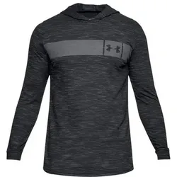 UNDER ARMOUR Herren Fitness-Shirt Langarm, Größe M in Schwarz Schwarz