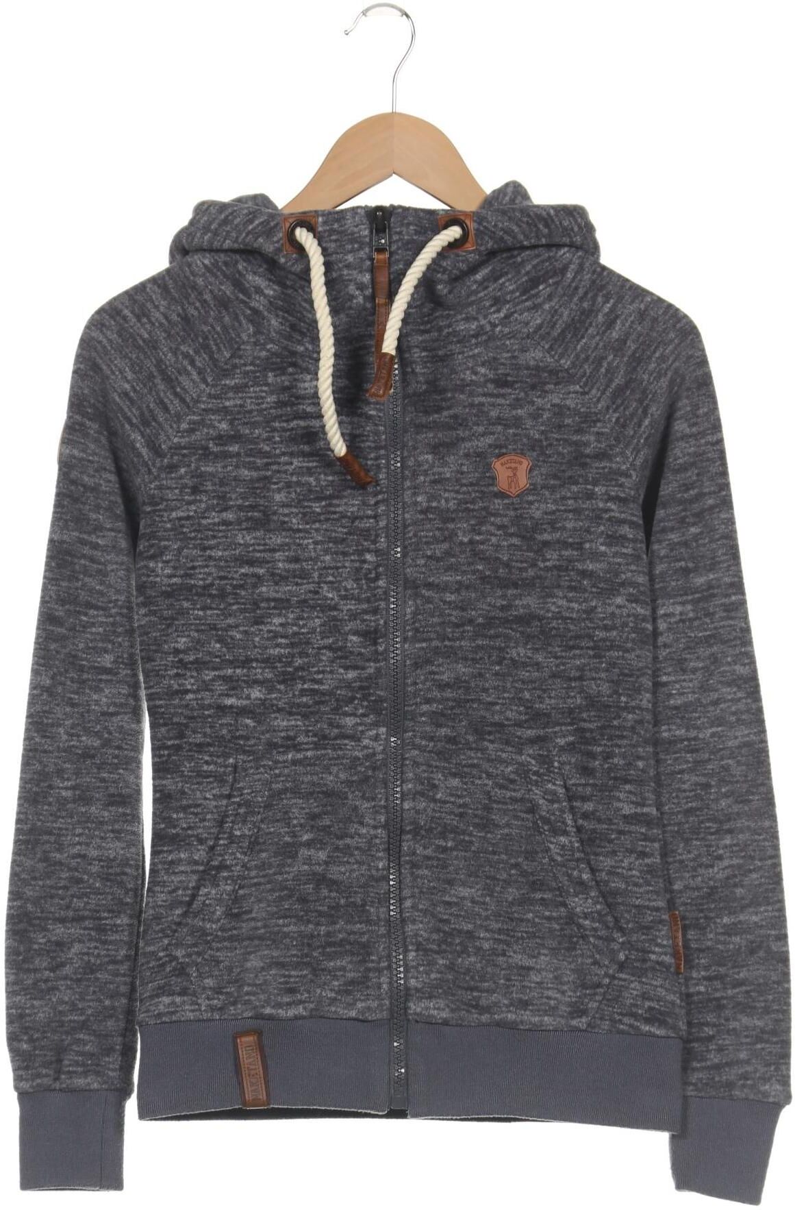 Naketano Damen Kapuzenpullover, Grau, Gr. XS, Synthetik - Second Hand