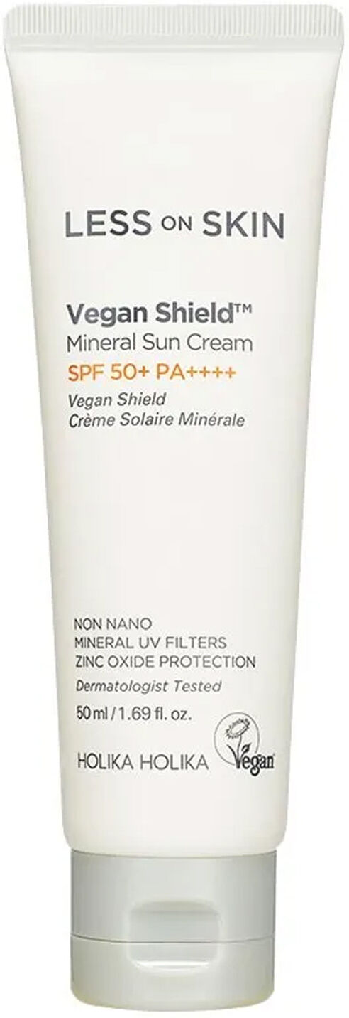 HOLIKA HOLIKA Less On Skin Vegan Shield Mineral Sun Cream SPF50+ 50ml