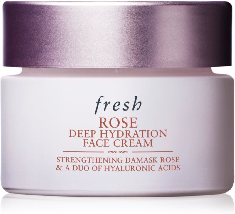 fresh Rose Deep Hydration Face Cream moisturising face cream with hyaluronic acid 15 ml