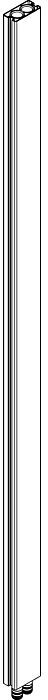 Hansgrohe HG Rohr mit Abdeckung 900mm 92141000
