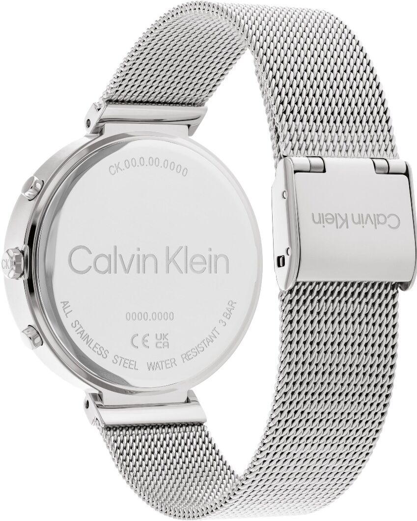 Calvin Klein Minimalistic T-Bar silver blush 25200286