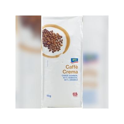 aro Kaffeebohnen Caffé Crema Robusta Arabica (1 kg)