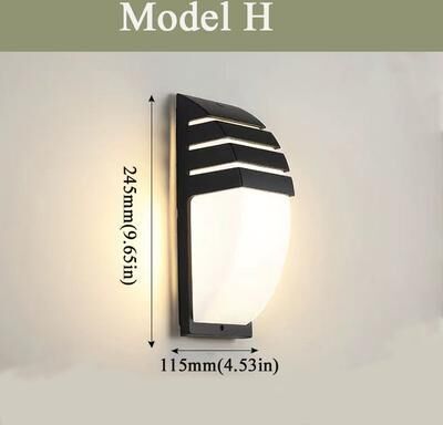 Multisell Products Hub Decorative Waterproof Lamp For Indoor Bedroom, Outdoor Porch & Garden Light model H 16w