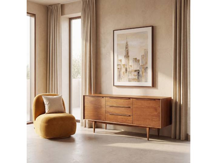 Sideboard mit 2 Türen, 180 cm breit