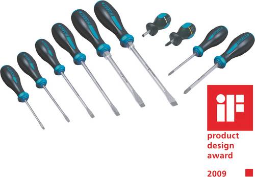 HAZET Schraubendreher-Satz HEXAnamic 802/10 - Schlitz Profil,