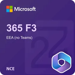 Microsoft 365 F3 EEA (no Teams) (NCE)