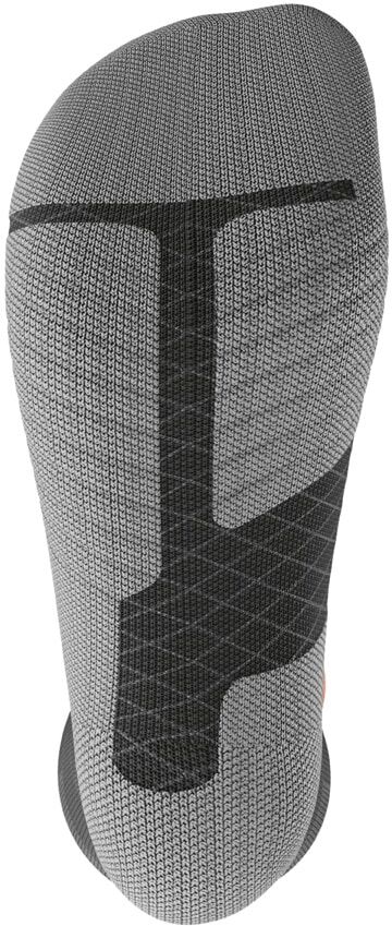 Sportsocken BAUERFEIND "SKI PERFORMANCE COMPRESSION SOCKS", Herren, Gr. 38-41, grau (anthrazit, l), Obermaterial: 89% Polyamid, 11% sonstige Fasern, Socken Sportsocken, mit Dryarn, für präzise Kraftübertragung auf den Skischuh anthrazit, l 38-41