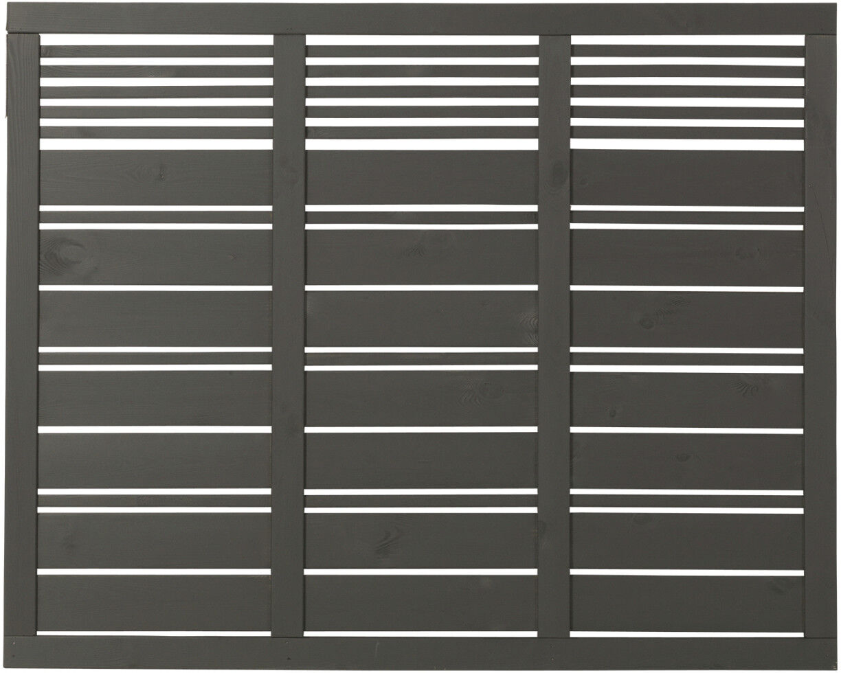 Plus Zaun Silence 176 x 110 cm umbragrau fungizidbehandelt