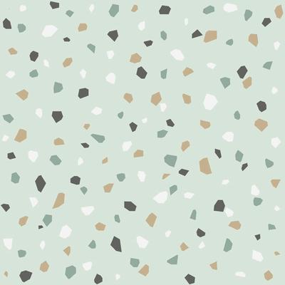 Chesapeake Ona Mint Terrazzo Wallpaper - 20.9 x 396 x 0.025