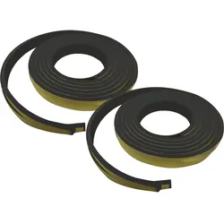 Selbstklebendes Dichtungsband 4er Set (je 2,75m Schwarz): Flexibel & einfach anzubringen, ideal zum Abdichten von Fenstern, Türen & Fugen, ein zuverlässiger Schutz vor Zugluft