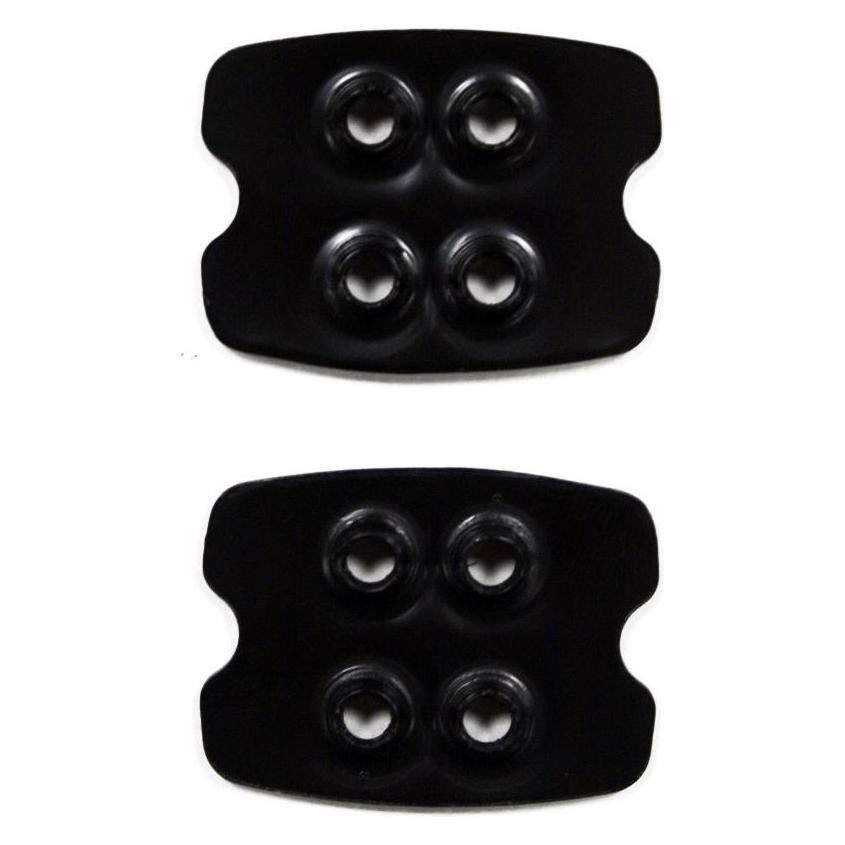 Giro Metallschuhplatte SHOE REP CLEAT MTB (zur Befestigung von MTB-Cleats) 2 Stück schwarz (308110-uniw)