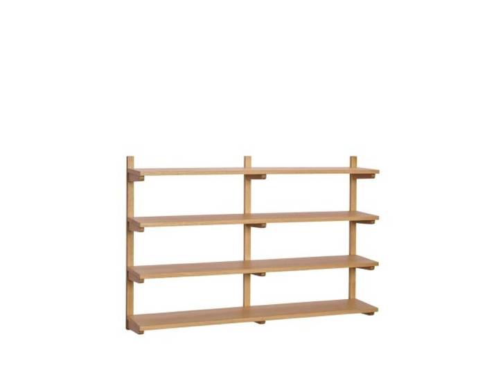 Hubsch Long wandplank naturel