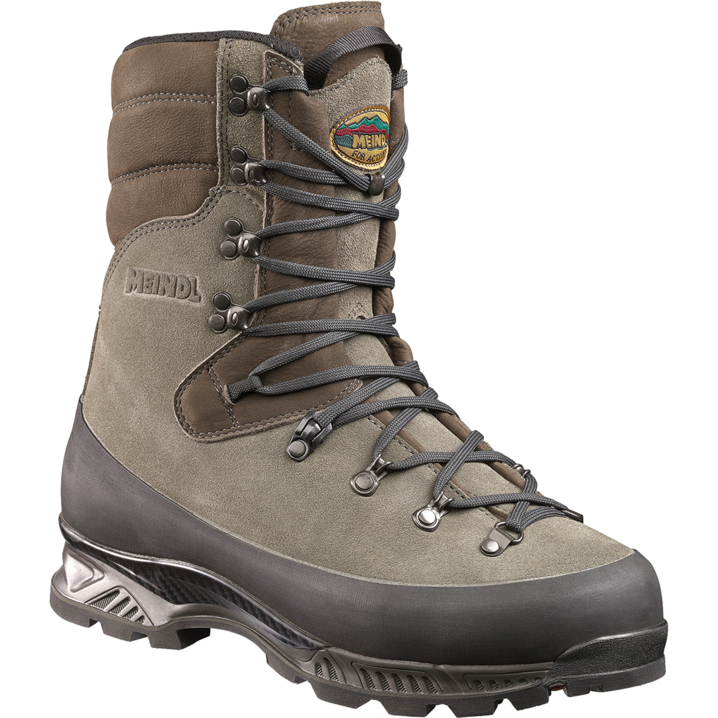 Meindl Kibo GTX Herren Winterschuhe & Winterstiefel oliv Größe 41.5 Camping Wasserdicht