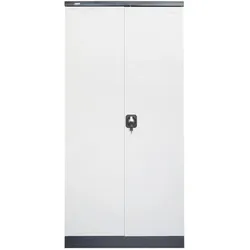 Stahlschrank Moskau dunkelgrau weiss