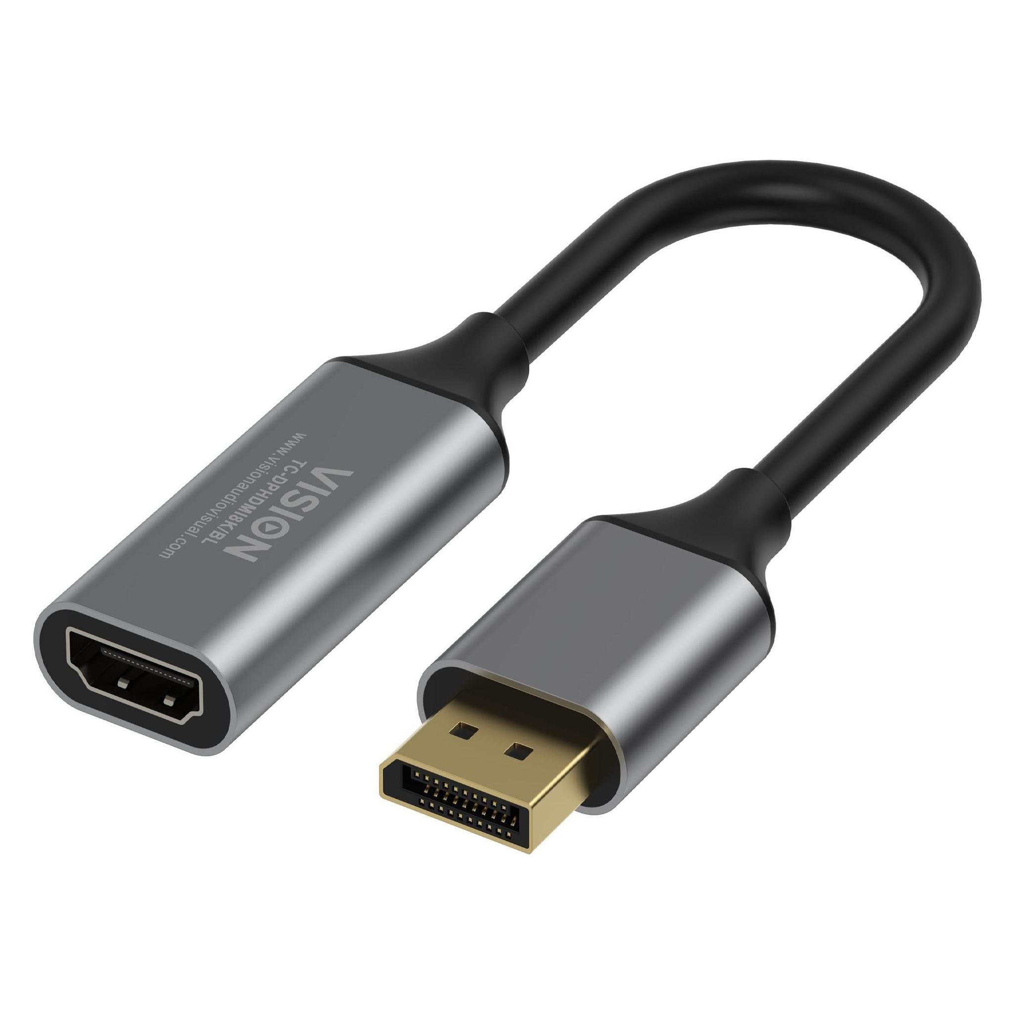 Vision VISION - Videoadapter - DisplayPort männ (TC-DPHDMI8K/BL)