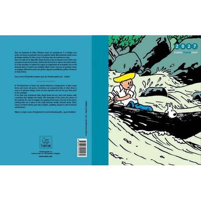 Tim & Struppi Agenda 2027 Groß, Taschenbuch von Hergé, Atomax, 978-2-87424-557-2