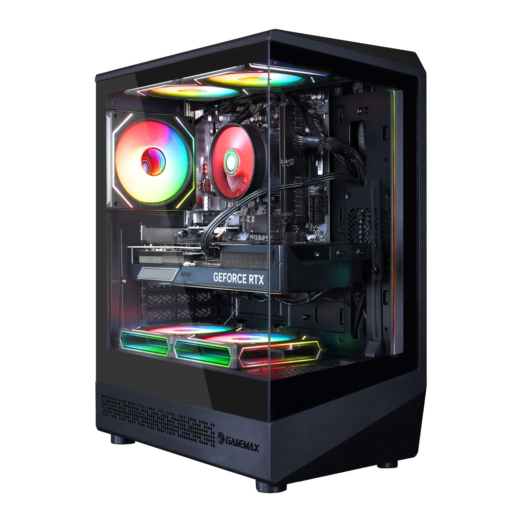 GAMEMAX Gaming-PC VISTA COC AB 7540 Ryzen 7 5700X 32GB RAM 1TB SSD RTX 5060 Windows 11