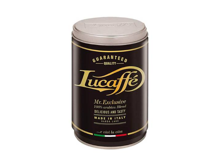 Lucaffe Venturelli Mr.Exclusive Kaffeebohnen in Dose 250g