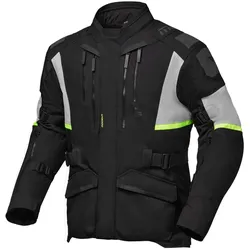 Modeka Striker III Motorradjacke schwarz-hellgrau - 8XL