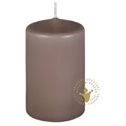 Jaspers Kerzen Stumpenkerzen flachs 120 x 70 mm, 10 Stück