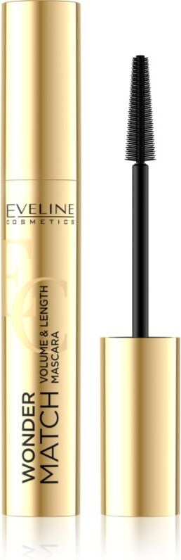 Eveline Cosmetics Wonder Match lash multiplying volume mascara shade Black 7 ml