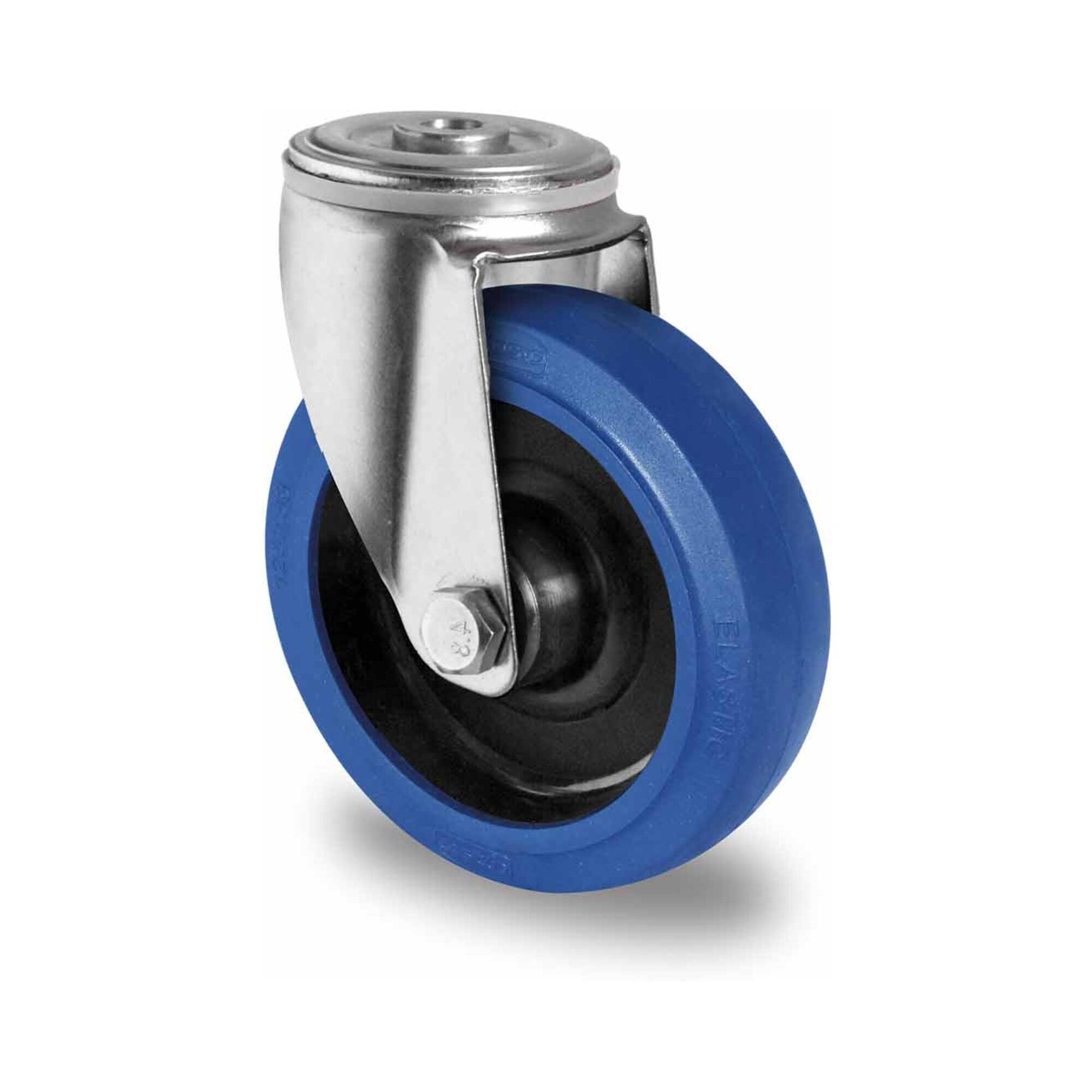 CASCOO Rückenlochlenkrolle ø 160 mm Serie R4F1 Rollenlager (HBH85W0125R4F1R0N)