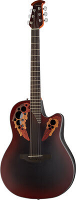Ovation Celebrity Elite CE44-RRB-G Reverse Red Burst