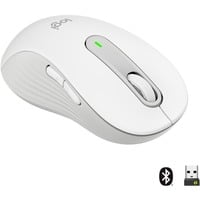 Signature M650 L Left Wireless, Maus weiß, Größe L, für Linkshänder
