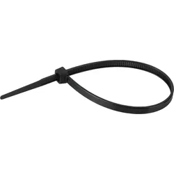 Standard-Kabelbinder: schwarz 250 x 4,8mm 1 Pack = 100 Stück