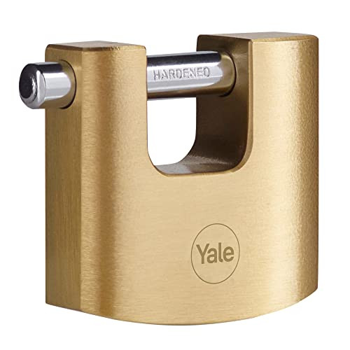 Yale High Security Messing Rolluik Hangslot 70mm met 3 Sleutels