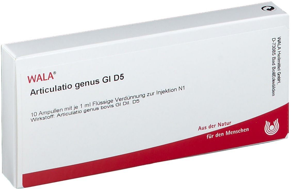 WALA Articulatio genus GL D 5 Ampullen 10x1 ml