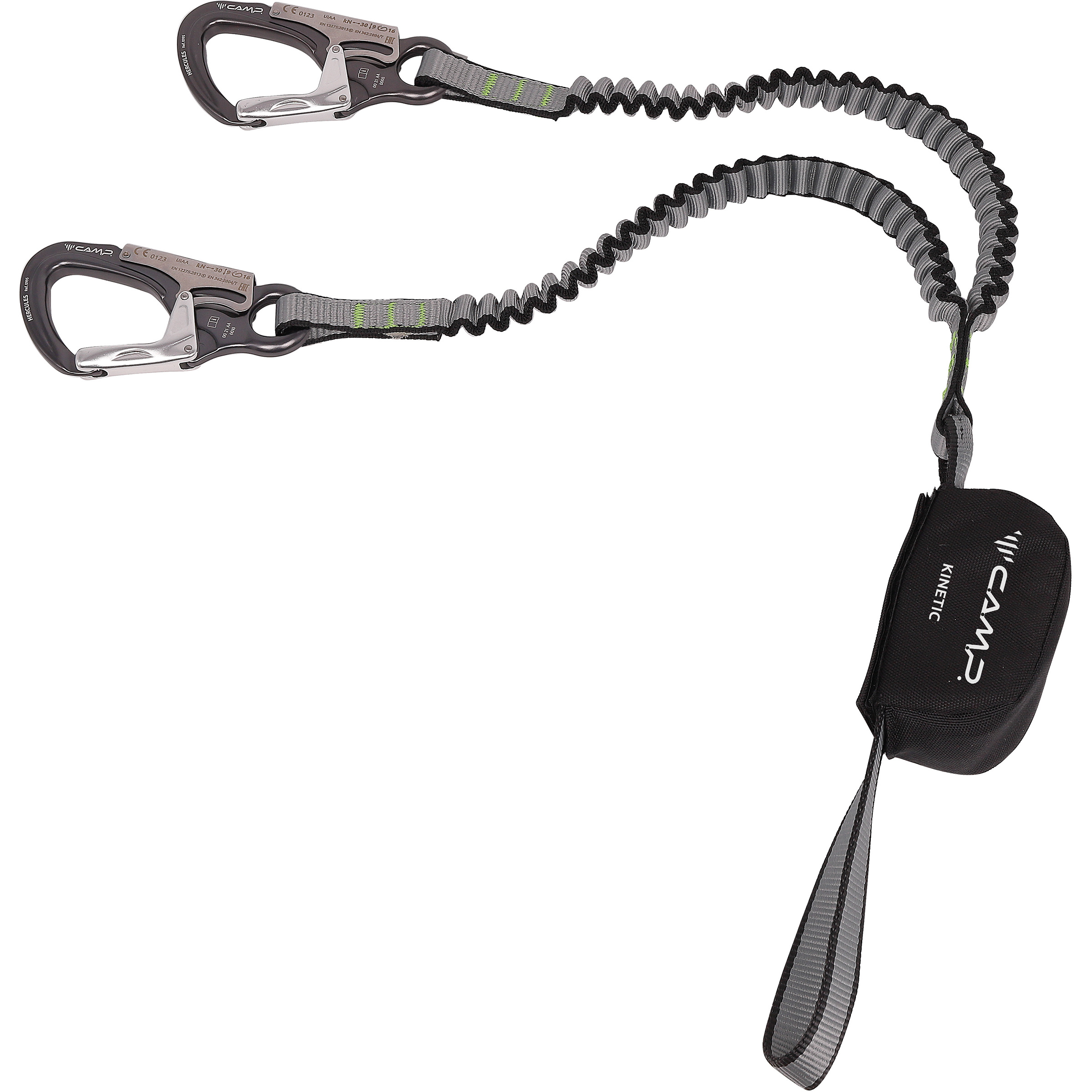 Camp Kinetic Rewind Klettersteigset Klettersteig-Sets grau Klettersteig