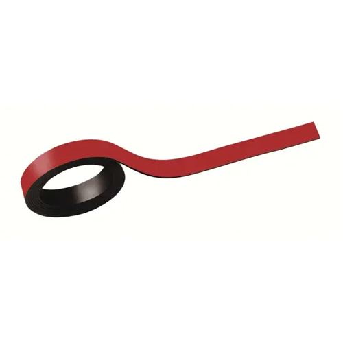 Maul Magnetstreifen, (B)10 mm (L) 1.000 mm, rot