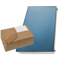 Solaranlage Flachkollektor Paket Solar FK200 Solarthermie Solarpaket Warmwasser