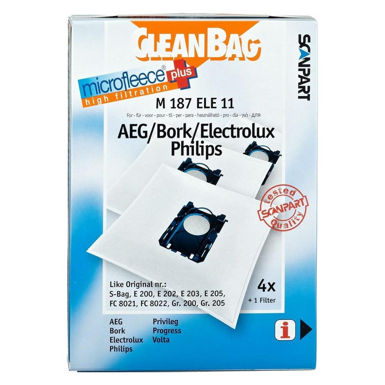 Cleanbag M 187 ELE 11 (5x) (2682241187)