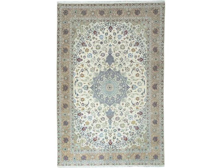 Täbriz 50Raj Teppich 204x309 Handgeknüpft Orientteppich Perserteppich Wolle mit Seide