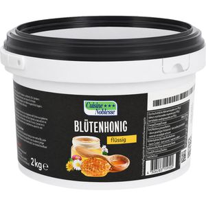 Cuisine Honig Noblesse Blütenhonig, flüssig, im Eimer, 2 kg