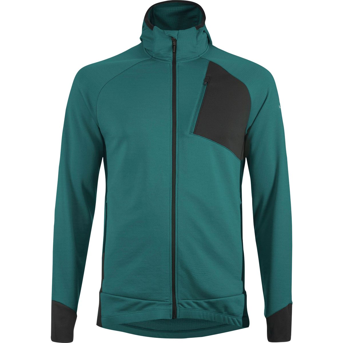Löffler Men Zip-hoody Tech-merino smeraldo (368) 54 30045-368-54