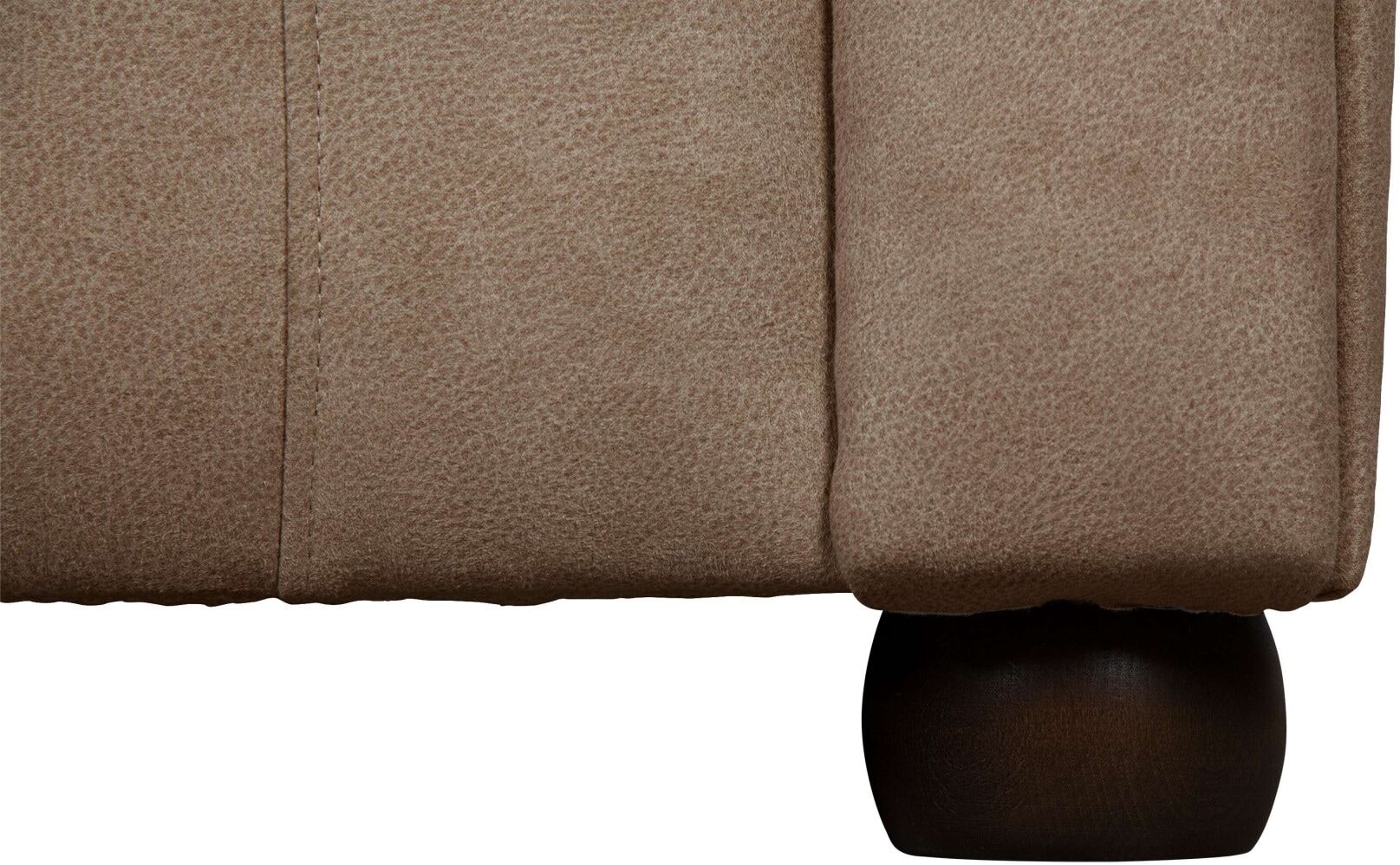 Polsterhocker HOME AFFAIRE "CHARENTE, Chesterfield Hocker, Maße B/T/H: 55/55/73 cm", braun, B:55cm H:73cm T:55cm, 100% Polyester, Hocker, Polsterhocker, passend zur Serie Charente, in hochwertiger Verarbeitung