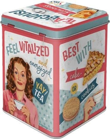 Nostalgic Art 38657608 Rechthoekige Metalen Doos Meerkleurig