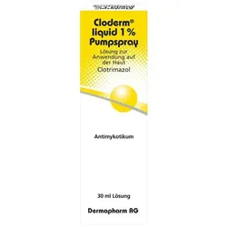 CLODERM Liquid 1% Pumpspray 30 ml